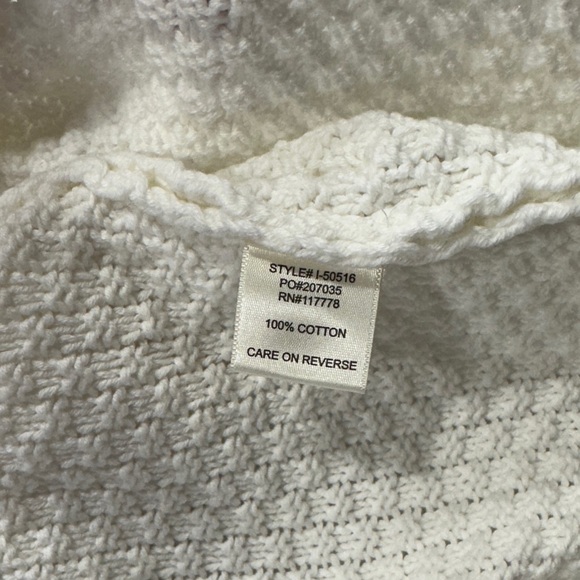 Lovestitch Cream Textured Knit Sweater - Picture 2 of 4